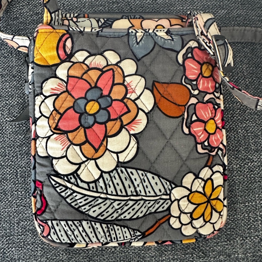 Vera Bradley Floral Quilted Crossbody Bag